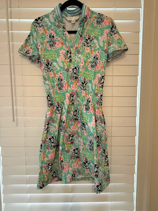 Lilly Pulitzer Hearts Disney UPF 50+ Luxletic Love Active Dress - Picture 5 of 8